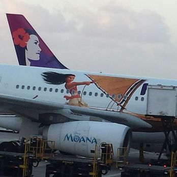 Hawaiian Airlines - Check it out! Da "Moana" Hawaiian Airlines plane! - Airlines Near Me - Honolulu, Hawaii Hawaiian Airlines - Check it out! Da "Moana" Hawaiian Airlines plane! - Airlines Near Me - Honolulu, Hawaii