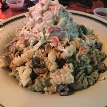 Flanigan's - Pompano Beach - Lunch special- pasta salad with crab - American Near Me - Pompano Beach, Florida