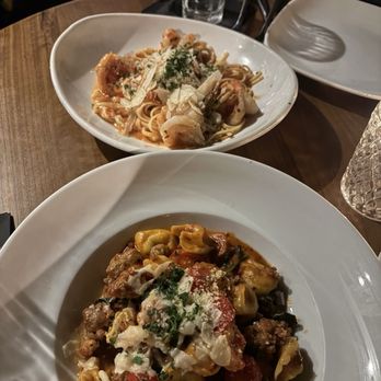Atalian KITCHEN & BAR - Shrimp Arrabbiata (top) and Tortellini special - Italian Near Me - Atlanta, Georgia Atalian KITCHEN & BAR - Shrimp Arrabbiata (top) and Tortellini special - Italian Near Me - Atlanta, Georgia