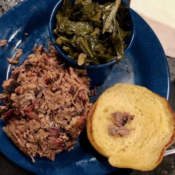 Mojo Old City BBQ - Pulled brisket and collard greens - Barbeque Near Me - St. Augustine, Florida Mojo Old City BBQ - Pulled brisket and collard greens - Barbeque Near Me - St. Augustine, Florida