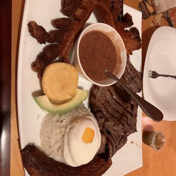 Pollo Rico Latin Bistro - Bandeja Tipica - Latin American Near Me - Centereach, New York Pollo Rico Latin Bistro - Bandeja Tipica - Latin American Near Me - Centereach, New York