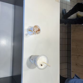McDonald's - two cups of coffee on a counter - Fast Food Near Me - Winter Garden, Florida