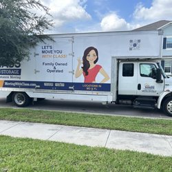 1st Class Moving and Storage - 1st Class Moving truck