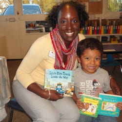 Iliff Preschool, Kindergarten, and School-Age Summer Camp - Sharing favorite books with the class