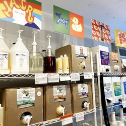 Refill by the ounce from our selection of household cleaning and bath products.
