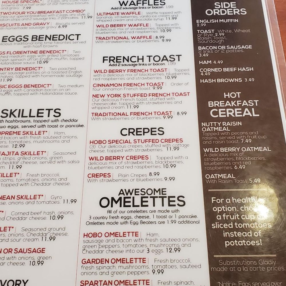 Menu Menu