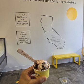 Ginger's Divine Ice Cream - Cherry Cheesecake Brownie - Ice Cream & Frozen Yogurt Near Me - Los Angeles, California