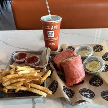 The Stand - American Classics Redefined - Sandwich and fries and drinks - Burgers Near Me - Long Beach, California