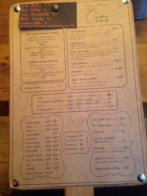 Menu photo 1 180 Coffee Bakery Istanbul, 34 Menu photo 1 180 Coffee Bakery Istanbul, 34
