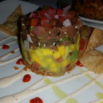 Morton's The Steakhouse - Ahi Tuna Tower - Steakhouses Near Me - Reston, Virginia Morton's The Steakhouse - Ahi Tuna Tower - Steakhouses Near Me - Reston, Virginia