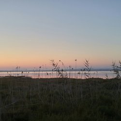 La Pinada - Views to Salina de La Mata at sunset