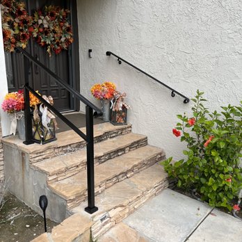 Honey Do Lists Done Handyman - New Hand railings installed - Handyman Near Me Honey Do Lists Done Handyman - New Hand railings installed - Handyman Near Me