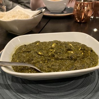 Lehja - D Saag Paneer ($17) - Indian Near Me - Richmond, Virginia Lehja - D Saag Paneer ($17) - Indian Near Me - Richmond, Virginia