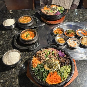 Blue House Korean BBQ - Stone Pot Bibimbap with Bulgogi - Korean Near Me - Roseville, California Blue House Korean BBQ - Stone Pot Bibimbap with Bulgogi - Korean Near Me - Roseville, California