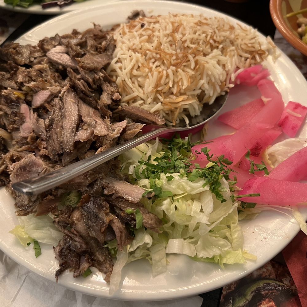 Al Balad - Shawarma with rice - Middle Eastern Near Me - London, XGL