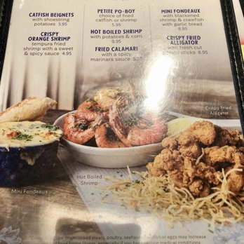 Pappadeaux Seafood Kitchen - HH menu on 7/3/18 - Cajun/Creole Near Me - Austin, Texas Pappadeaux Seafood Kitchen - HH menu on 7/3/18 - Cajun/Creole Near Me - Austin, Texas