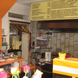 Heidjer Grill - Bestellthresen, ab da wird es an den Tisch gebracht