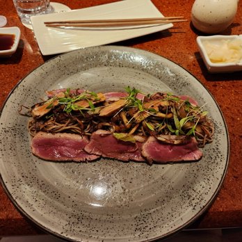 Kata Robata - Foie gras and duck cold soba - Sushi Bars Near Me - Houston, Texas
