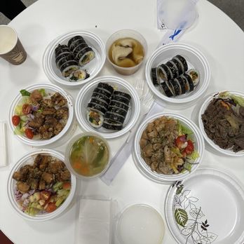 Lululala - Beef, pork, fish cake kimbap, beef bowl, chicken bowl, spicy fried chicken bowl, fried chicken bowl, fish cake soup and another soup. - Korean Near Me - New York, New York