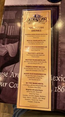 Mestizo Contemporary Mexican Cuisine by null