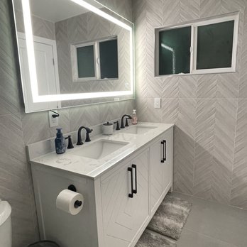Trust Carpet & Tile - The other side. LED vanity mirror - Carpeting Near Me - Midway City, California Trust Carpet & Tile - The other side. LED vanity mirror - Carpeting Near Me - Midway City, California