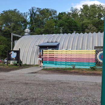 White Duck Taco Shop - Side of restaurant - Tacos Near Me - Asheville, North Carolina