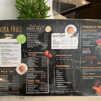 Boba Fries - They didn't have sweet potato fries or taro fries today - Bubble Tea Near Me - Elmhurst, New York