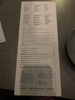 Menu photo 4 Suram Sushi & Ramen New York, NY Menu photo 4 Suram Sushi & Ramen New York, NY