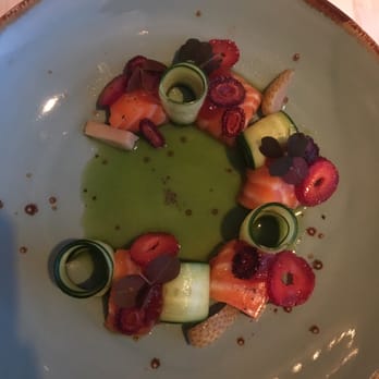 L'Ermitage - Salmon crudo - French Near Me - Beverly Hills, California L'Ermitage - Salmon crudo - French Near Me - Beverly Hills, California