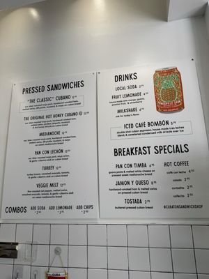 Menu photo 7 Cubatón Sandwich Shop Miami Beach, FL