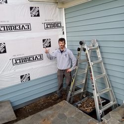 AP General Maintenance and Repair - New underlayment, ice/water shield and then nice new vinyl siding