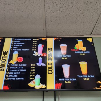 Granny's Donuts - a menu on a wall - Donuts Near Me - Long Beach, California Granny's Donuts - a menu on a wall - Donuts Near Me - Long Beach, California