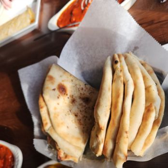 Maharani India Restaurant - a basket of flatbreads - Indian Near Me - Elk Grove, California