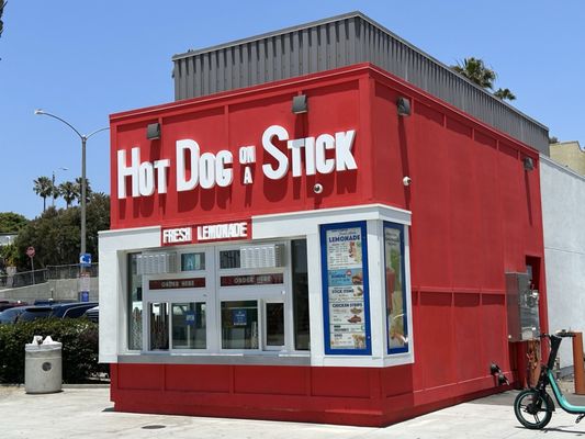 Hot Dog on a Stick by null