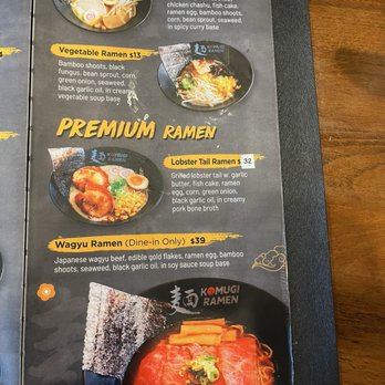 Komugi Ramen - Menu - Ramen Near Me - Hendersonville, Tennessee Komugi Ramen - Menu - Ramen Near Me - Hendersonville, Tennessee