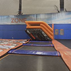 Sky Zone Trampoline Park - Sky Tower!