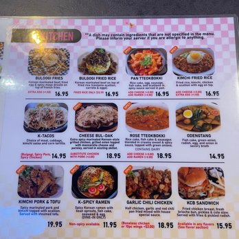 K-Chicken & Beer - Menu - Korean Near Me - Monrovia, California