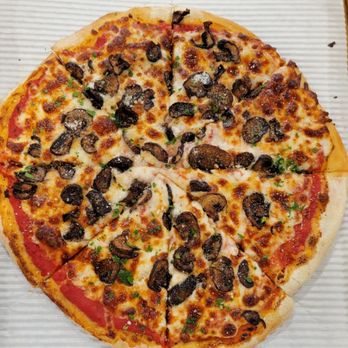 The Spot - Mushroom pizza - Pizza Near Me - Archie, Missouri The Spot - Mushroom pizza - Pizza Near Me - Archie, Missouri