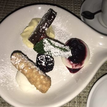 Pane e Vino - Trio of desserts - Italian Near Me - Miami Beach, Florida Pane e Vino - Trio of desserts - Italian Near Me - Miami Beach, Florida