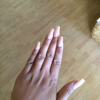 Inails - Matte "bare with me" gel acrylic nails - Nail Salons Near Me - Los Angeles, California