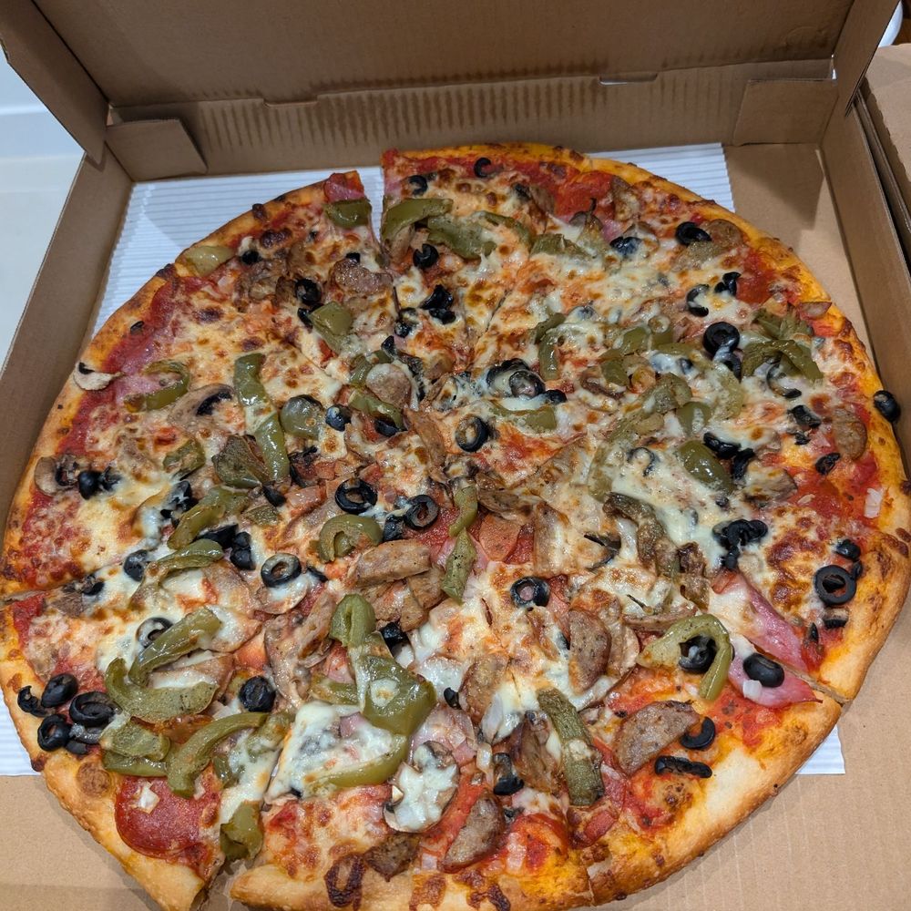 San Biagio's Pizza #2 - The Works pizza - Pizza Near Me - Upland, California San Biagio's Pizza #2 - The Works pizza - Pizza Near Me - Upland, California