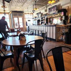 Turner’s 421 Farm Kitchen - From the back table. Awesome original decor.