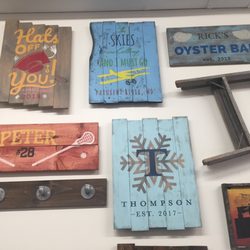 Board and Brush Leonardtown - Signs on the wall