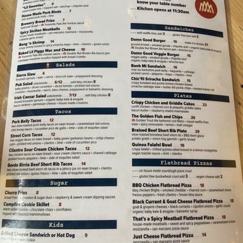 The EATery - Menu - Gastropubs Near Me - Mammoth Lakes, California
