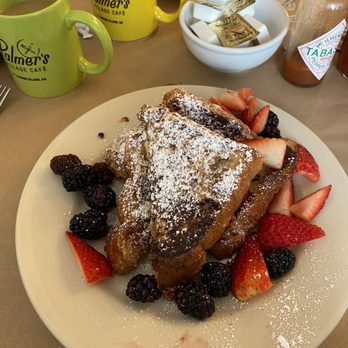 Palmer's Village Cafe - French toast with berries - Breakfast & Brunch Near Me - St Simons Island, Georgia Palmer's Village Cafe - French toast with berries - Breakfast & Brunch Near Me - St Simons Island, Georgia