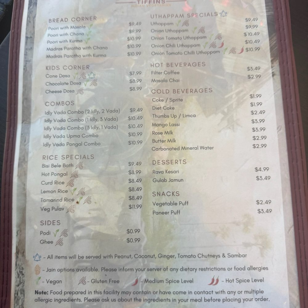 UlavacharU Tiffins - Menu (August 2025) - Indian Near Me - Santa Clara, California UlavacharU Tiffins - Menu (August 2025) - Indian Near Me - Santa Clara, California