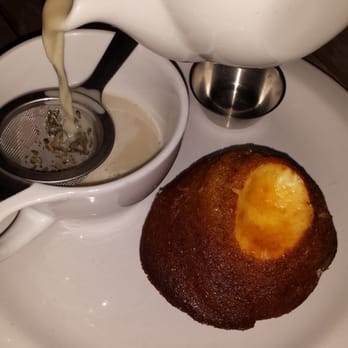 Temple Coffee - Peppermin tea, coconut milk and honey in steamed milk with a pumpkin cream cheese muffin - Coffee & Tea Near Me - Sacramento, California Temple Coffee - Peppermin tea, coconut milk and honey in steamed milk with a pumpkin cream cheese muffin - Coffee & Tea Near Me - Sacramento, California