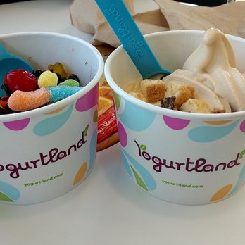 Yogurtland - They have churro yogurt! Bomb! - Ice Cream & Frozen Yogurt Near Me - Eastvale, California