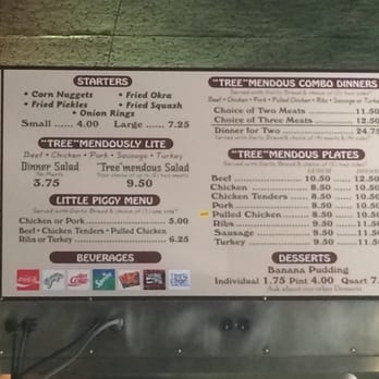 Treemendous BBQ - Barbeque Near Me - Jacksonville, Florida