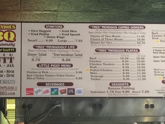Menu photo 6 Treemendous BBQ Jacksonville, FL